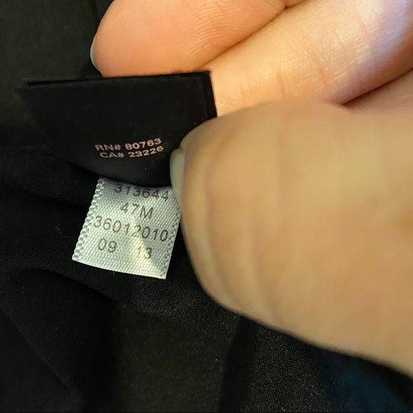 Victoria’s Secret Tweed Zip Up Moto Jacket White Black Vegan Leather Women’s 6 - Picture 5 of 6